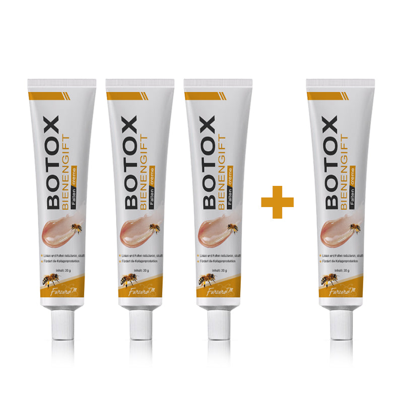 đ¨ââď¸Hergestellt und versendet aus Deutschlandâ
Furzero⢠Botox Bienenvenom Faltenentfernungscreme -Letzter Tag der Aktion: 70 % Rabatt